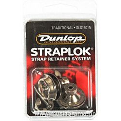 DUNLOP STRAPLOCK TRADITIONAL NICKEL SLS1501N SET 2 Μηχανισμός ασφάλειας