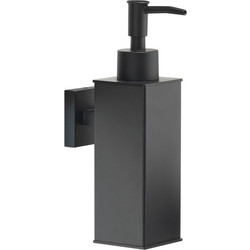 Gedy Seal 2079 Dispenser/Σαπουνοθήκη Υγρού Σαπουνιού Mπάνιου Τοίχου Μαύρη