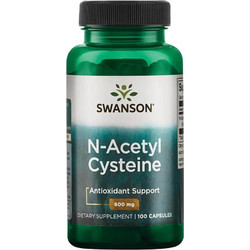 Swanson N-Acetyl Cysteine 600mg 100 Κάψουλες