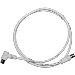 Καλώδιο Κεραίας Coax Male to Coax Female 5m White 9-050