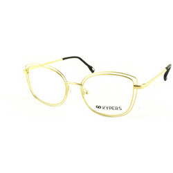 Kypers Lis 004 Γυναικείος Σκελετός Γυαλιών Οράσεως Μεταλλικός Χρυσός