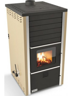 Biodom SuperNova 29 Ατσάλινη Ξυλόσομπα Καλοριφέρ 20kW