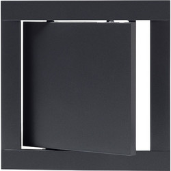 Europlast PL1515A - Θυρίδα Επίσκεψης Πλαστική Ανθρακί