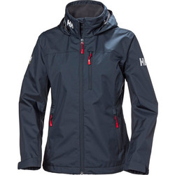 Helly Hansen Crew Αθλητικό Γυναικείο Μπουφάν Χειμωνιάτικο Softshell Κοντό Navy Μπλε 33891-598