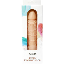 Kinksters Wind Ρεαλιστικό Dildo με Βεντούζα 20cm Flesh