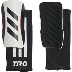 Adidas Tiro League Επικαλαμίδες Ποδοσφαίρου Ενηλίκων Μαύρες Λευκές GK3534