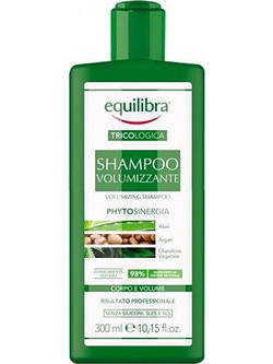 Equilibra Volumizzante Φυτικό Σαμπουάν για Όγκο 300ml