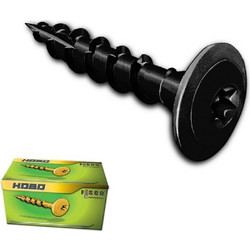 ΒΙΔΑ ΞΥΛΟΥ TORX ΜΑΥΡΗ ΜΕ ΡΟΔΕΛΑ 8x60mm HOBOCOAT T40 FISCO