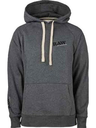 RAWthentic Original Hoodie Raw Edition Ανδρικό Φούτερ με Κουκούλα Γκρι