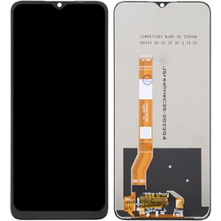 Realme C35 Οθόνη LCD Display με μηχανισμό αφής μαύρη
