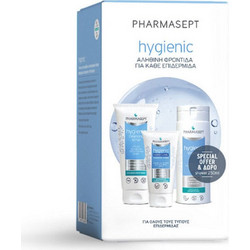 Pharmasept Hygienic Cleansing Scrub 200ml + Hand Care Intensive Cream 75ml + Shower Gel 250ml