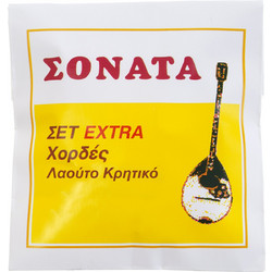 Σονάτα Extra Σετ 8 Χορδές Λαούτου 3/4