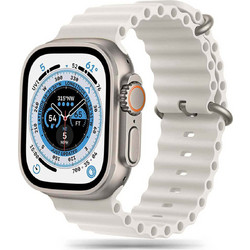 Tech-Protect IconBand Pro Λουράκι Σιλικόνης Beige (Apple Watch 42 / 44 / 45 / 49mm)