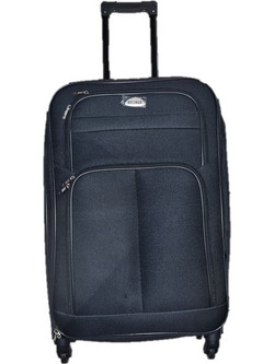 Ormi QR701 Βαλίτσα Μεγάλη 70x43x23cm με 4 Ρόδες Μαύρη