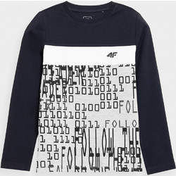 4F Παιδικό T-Shirt Μακρυμάνικο Πράσινο Mint HJZ21-JTSML001-31S