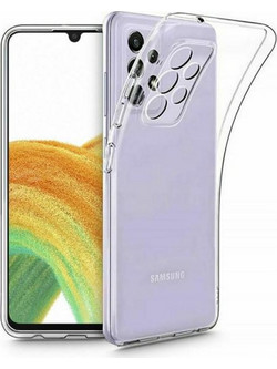 Θήκη Σιλικόνης Πλάτης για Samsung Galaxy A33 5G Transparent ΟΕΜ