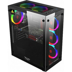 Armaggeddon Nimitz TR5000 Black Gaming Midi Tower Κουτί Υπολογιστή με Πλαϊνό Παράθυρο