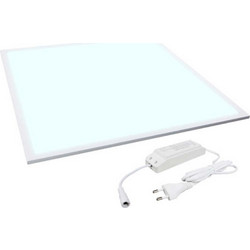 123LED LED Panel 60x60cm 30W 3900K 6500lm Cold White