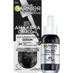 Garnier Pure Active Charcoal Anti-Imperfection Serum Προσώπου για Ακμή με BHA 30ml