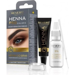 Revers Henna Pro Colors Dark Graphite Χένα Φρυδιών