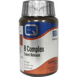 Quest B Complex Timed Release 60 Ταμπλέτες