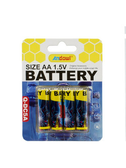 Andowl Q-DC5A Alkaline AA 4τμχ