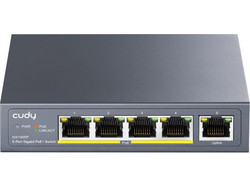 Cudy GS1005P Unmanaged L2 Switch με 5 Θύρες Ethernet 1000Mbps