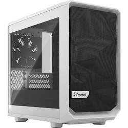 Fractal Design Meshify 2 Nano TG White Mini Tower Κουτί Υπολογιστή με Πλαϊνό Παράθυρο
