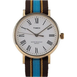 Timex Weekender Fairfield Γυναικείο Ρολόι με Πολύχρωμο Υφασμάτινο Λουράκι ABT526