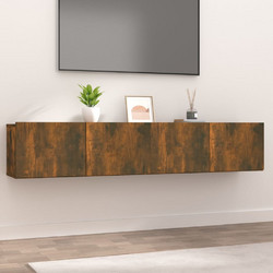 vidaXL Έπιπλο Τηλεόρασης Ξύλινο Δρυς Μ80xΠ30xΥ30cm 820463