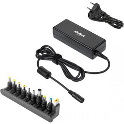 Rebel Φορτιστής Laptop 90W 20V 4.86A με Αποσπώμενο Καλώδιο Τροφοδοσίας & Σετ Βυσμάτων KOM0939-90