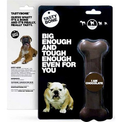 Tasty Bone Nylon Large chocolate 17cm