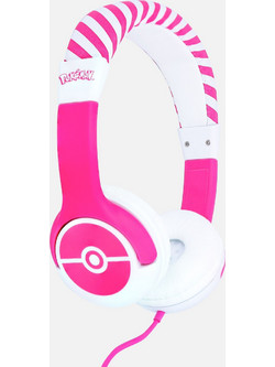 OTL Pokeball Ενσύρματα Ακουστικά On Ear Ροζ