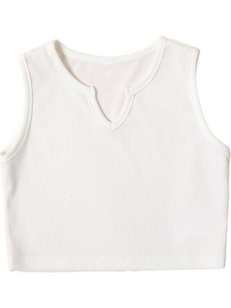 Φανέλα Tank Top σε χρώμα Λευκό