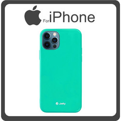 Jelly Θήκη Πλάτης - Back Cover, Silicone Σιλικόνη TPU Mint Green Πράσινο For iPhone 13 Pro Max