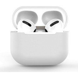 Case for AirPods 2 / AirPods 1 silicone soft cover for headphones white (case C)