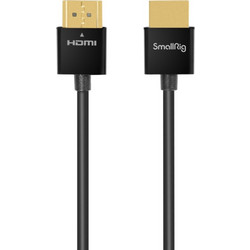 SmallRig Καλώδιο HDMI 2.0 HDMI Male to HDMI Male 0.35m Black