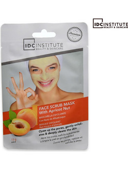 IDC Institute Apricot Nut Scrub Κρεμώδης Μάσκα Προσώπου για Καθαρισμό 15gr