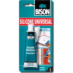 SILICONE UNIVERSAL TRANSPARENT BISON 60ML