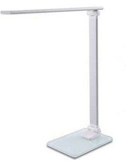 Φωτιστικό γραφείου LED αλουμινίου ισχύος 5W 5VDC ντιμαριζόμενο 3 σε 1 ψυχρό-ενδιάμεσο-θερμό φως - DES-10