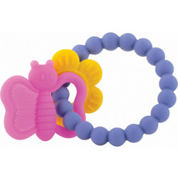 Nuby Μασητικό Σιλικόνης Butterfly