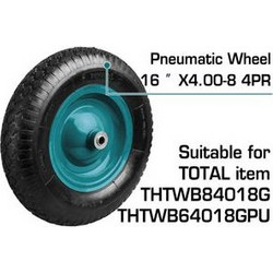 TOTAL THTWB84018G-W Ρόδα Ανταλλακτική 4.00-8 / 16" για THTWB84018G