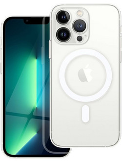 Clear Mag Cover case with camera protection for IPHONE 14 PRO