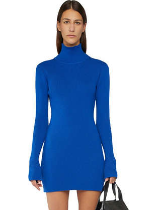 Trussardi Mini Καθημερινό Φόρεμα Royal Blue 56D00682-0F000780-U252