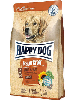 Happy Dog NaturCroq Adult with Beef & Rice 4kg