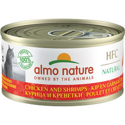 Almo Nature HFC Natural Adult with Chicken & Shrimps 70gr