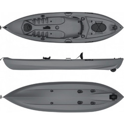 Seaflo SF-1007 Πλαστικό Kayak 1 Ατόμου Γκρι