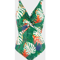 Gsecret Ολόσωμο Μαγιό με Ενίσχυση Floral Πράσινο C9240-22155