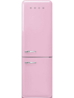 Smeg FAB32RPK5 Retro Ψυγειοκαταψύκτης 331lt Full No Frost Υ196.8xΠ60.1xΒ72.8cm Ροζ