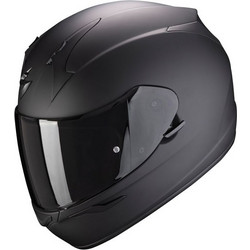 Scorpion Exo-390 Solid Matt Black Κράνος Μηχανής Full Face 1350gr
